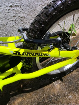 Bicicleta Monty 103, 16 pulgadas, Aluminio Amarill