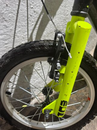 Bicicleta Monty 103, 16 pulgadas, Aluminio Amarill