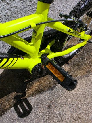 Bicicleta Monty 103, 16 pulgadas, Aluminio Amarill