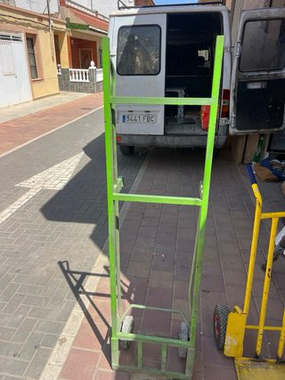 Carro de carga verde