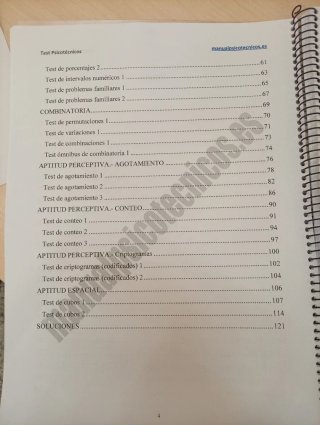 Test Psicotécnicos Manual