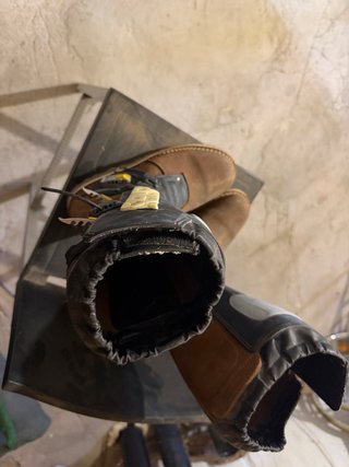 Botas Trial/Cross Marrones y Negras