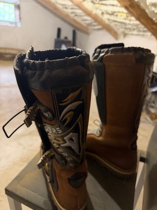 Botas Trial/Cross Marrones y Negras
