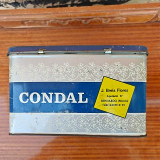 Caja Metálica Condal Vintage