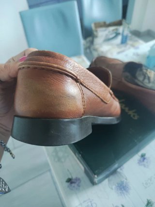 Mocassini Clarks vera pelle uomo