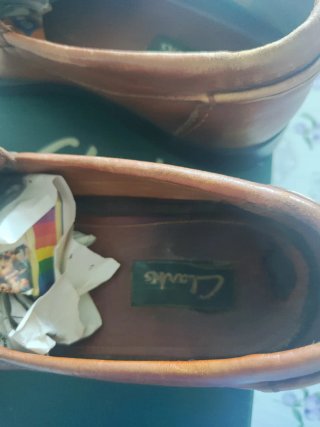 Mocassini Clarks vera pelle uomo