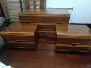 2 Dormitorios Completos Madera