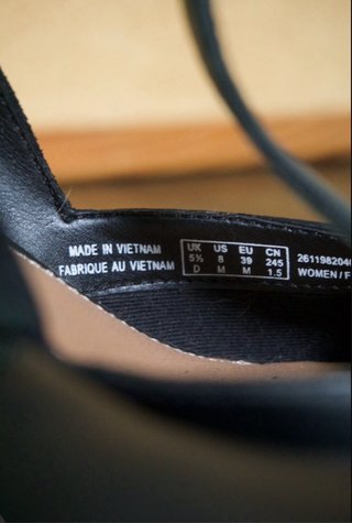 Zapatos Clarks Tacón Piel Negra Talla 39