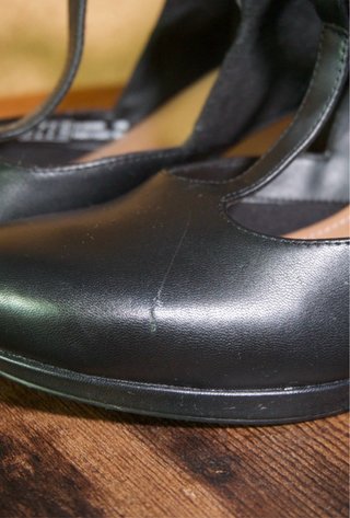 Zapatos Clarks Tacón Piel Negra Talla 39