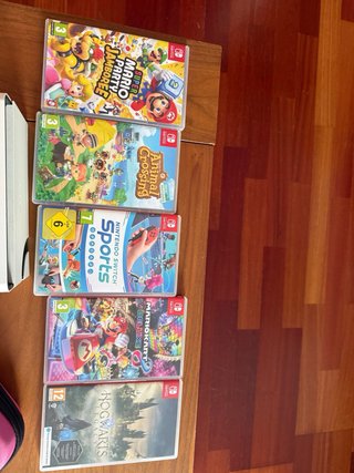Nintendo Switch OLED Blanca + Juegos