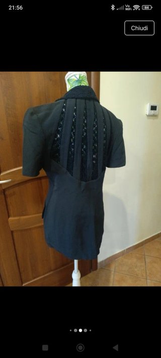 Giacca Gai Mattiolo Couture donna tg 46 blu