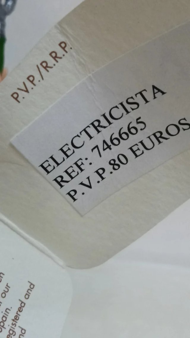 Figura de Colección Nadal - "El Buen Electricista"