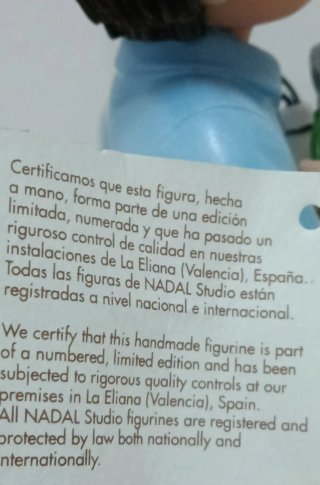 Figura de Colección Nadal - "El Buen Electricista"