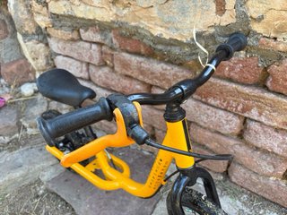 Bici senza pedali Runride gialla