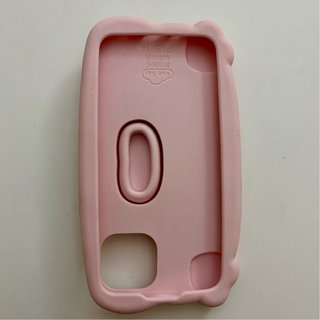 Cover iPhone 14 Rosa Cerdito con PopSocket NUOVA