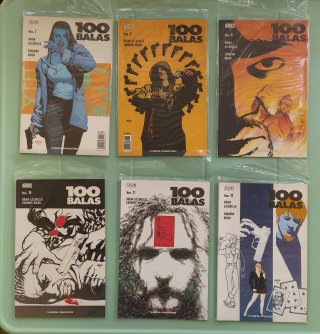 Cómic 100 Balas, colección completa