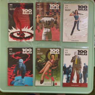 Cómic 100 Balas, colección completa