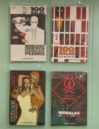 Cómic 100 Balas, colección completa