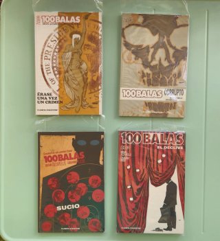 Cómic 100 Balas, colección completa