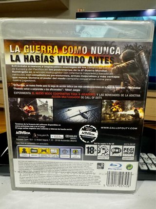 Call of Duty World at War PS3 Precintado