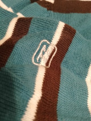 Jersey Billabong Rayas Azul y Marrón