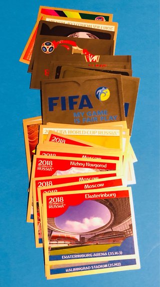 Panini Rusia 2018 Gold Edition Estadios