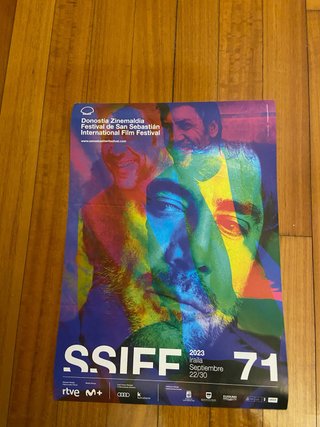 Póster Festival de San Sebastián 2023