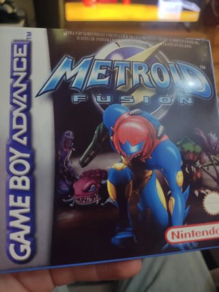 Metroid Fusion GBA Nintendo
