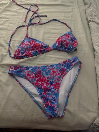 Bikini floral talla L