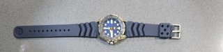 Reloj Seiko Deportivo Azul y Plateado