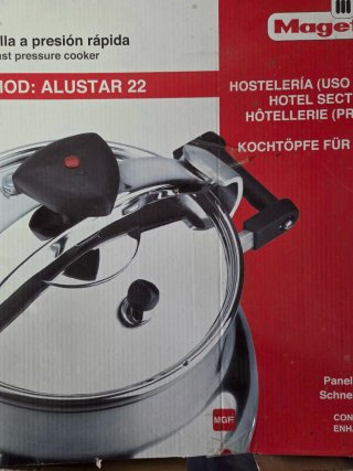 Olla a presión Magefesa Alustar 22L