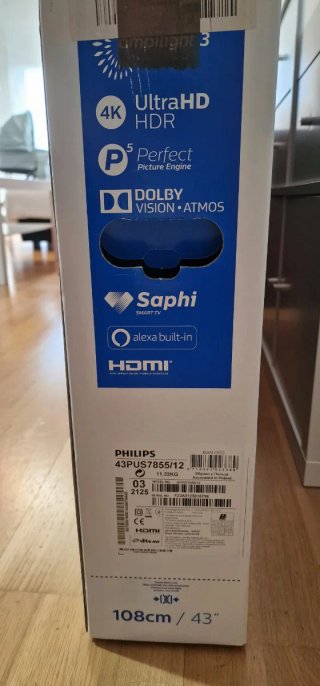 TV Philips 43 4K UHD Ambilight