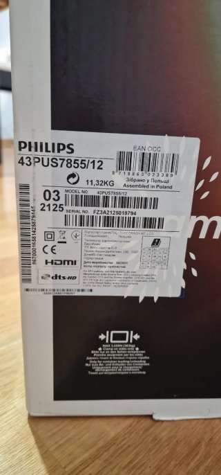 TV Philips 43 4K UHD Ambilight