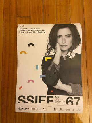 Póster Festival de San Sebastián 2019