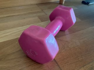 Mancuerna rosa 6kg