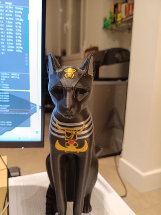 Gato Egipcio Impresión 3D - 30cm
