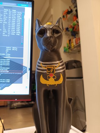 Gato Egipcio Impresión 3D - 30cm
