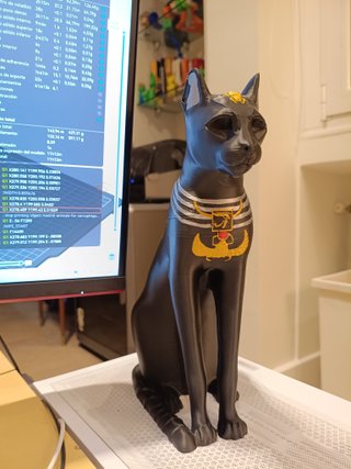 Gato Egipcio Impresión 3D - 30cm