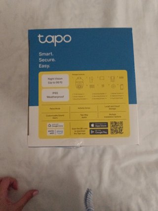 Cámara Seguridad Wi-Fi Tapo Outdoor Pan/Tilt 1080p
