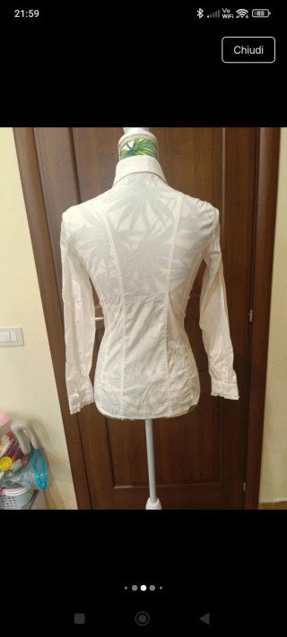 Camicia Richmond donna tg S con rose