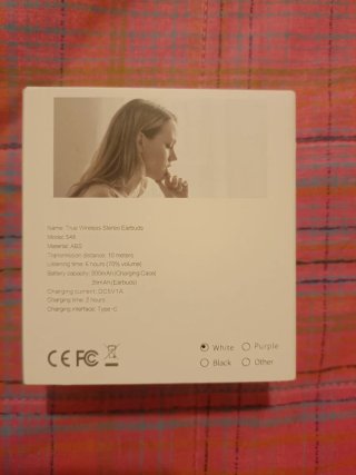 Cuffie Wireless TWS S48 True Wireless Stereo