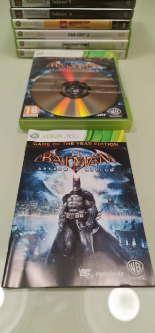 Batman Arkham Asylum GOTY Xbox 360 PAL España