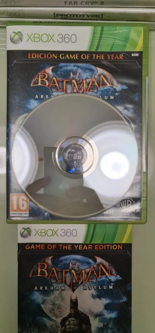 Batman Arkham Asylum GOTY Xbox 360 PAL España