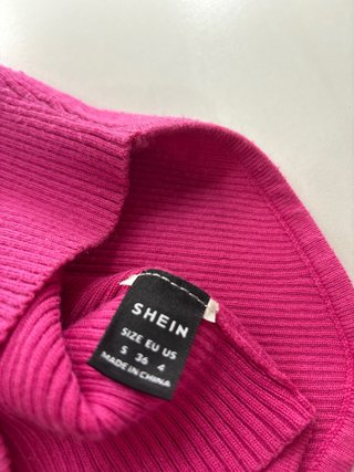 Top Shein Rosa Talla S