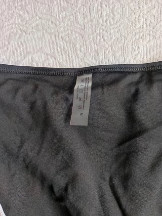Bikini negro talla M