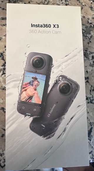 Insta360 X3 Cámara Negra
