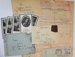 Lote Documentos WWII 1942-1961