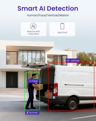 Cámara Vigilancia 4K 8MP Exterior PoE IP66