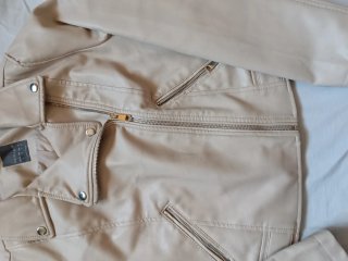 Chaqueta Biker Beige Primark