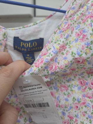 Vestido niña talla 14 Polo Ralph Lauren floral